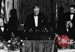 Image of President Franklin D. Roosevelt Washington DC USA, 1937, second 4 stock footage video 65675050167