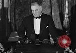 Image of President Franklin D. Roosevelt Washington DC USA, 1937, second 57 stock footage video 65675050167