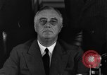 Image of Franklin Roosevelt Washington DC USA, 1940, second 8 stock footage video 65675050181