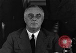 Image of Franklin Roosevelt Washington DC USA, 1940, second 9 stock footage video 65675050181