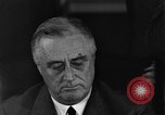 Image of Franklin Roosevelt Washington DC USA, 1940, second 21 stock footage video 65675050182