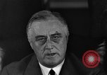 Image of Franklin Roosevelt Washington DC USA, 1940, second 45 stock footage video 65675050182
