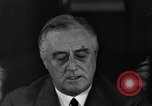 Image of Franklin Roosevelt Washington DC USA, 1940, second 47 stock footage video 65675050182