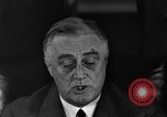 Image of Franklin Roosevelt Washington DC USA, 1940, second 49 stock footage video 65675050182