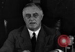 Image of Franklin Roosevelt Washington DC USA, 1940, second 9 stock footage video 65675050183
