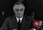 Image of Franklin Roosevelt Washington DC USA, 1940, second 25 stock footage video 65675050183
