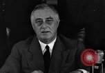 Image of Franklin Roosevelt Washington DC USA, 1940, second 37 stock footage video 65675050183