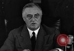 Image of Franklin Roosevelt Washington DC USA, 1940, second 47 stock footage video 65675050183