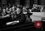 Image of Franklin D. Roosevelt campaigning for reelection Buffalo New York USA, 1940, second 31 stock footage video 65675050187