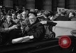 Image of Franklin D. Roosevelt campaigning for reelection Buffalo New York USA, 1940, second 32 stock footage video 65675050187
