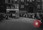 Image of Franklin D. Roosevelt campaigning for reelection Buffalo New York USA, 1940, second 52 stock footage video 65675050187