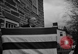 Image of FDR dedicates new post office Hyde Park New York USA, 1940, second 3 stock footage video 65675050190