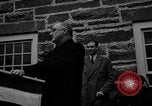 Image of FDR dedicates new post office Hyde Park New York USA, 1940, second 5 stock footage video 65675050190
