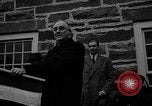 Image of FDR dedicates new post office Hyde Park New York USA, 1940, second 6 stock footage video 65675050190