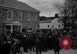 Image of FDR dedicates new post office Hyde Park New York USA, 1940, second 8 stock footage video 65675050190