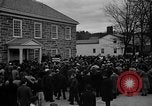 Image of FDR dedicates new post office Hyde Park New York USA, 1940, second 10 stock footage video 65675050190