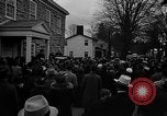 Image of FDR dedicates new post office Hyde Park New York USA, 1940, second 17 stock footage video 65675050190