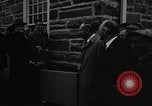Image of FDR dedicates new post office Hyde Park New York USA, 1940, second 33 stock footage video 65675050190