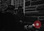 Image of FDR dedicates new post office Hyde Park New York USA, 1940, second 40 stock footage video 65675050190