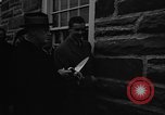 Image of FDR dedicates new post office Hyde Park New York USA, 1940, second 42 stock footage video 65675050190