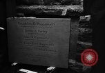 Image of FDR dedicates new post office Hyde Park New York USA, 1940, second 52 stock footage video 65675050190