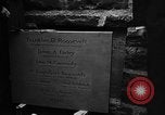 Image of FDR dedicates new post office Hyde Park New York USA, 1940, second 57 stock footage video 65675050190