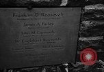 Image of FDR dedicates new post office Hyde Park New York USA, 1940, second 60 stock footage video 65675050190