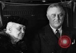 Image of FDR and his mother and wife voting Hyde Park New York USA, 1940, second 51 stock footage video 65675050191