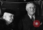 Image of FDR and his mother and wife voting Hyde Park New York USA, 1940, second 52 stock footage video 65675050191