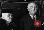 Image of FDR and his mother and wife voting Hyde Park New York USA, 1940, second 59 stock footage video 65675050191