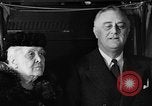 Image of FDR and his mother and wife voting Hyde Park New York USA, 1940, second 60 stock footage video 65675050191