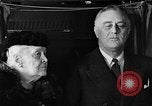 Image of FDR and his mother and wife voting Hyde Park New York USA, 1940, second 62 stock footage video 65675050191