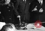 Image of President Franklin D. Roosevelt votes in national election Hyde Park New York USA, 1940, second 45 stock footage video 65675050193