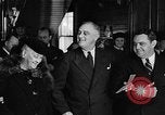 Image of President Franklin D. Roosevelt votes in national election Hyde Park New York USA, 1940, second 47 stock footage video 65675050193