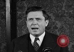 Image of Wendell Willkie delivering concession speech following election loss t United States USA, 1940, second 53 stock footage video 65675050194