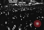 Image of Crowds celebrate on election night in Times Square New York City USA, 1940, second 5 stock footage video 65675050195