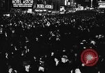 Image of Crowds celebrate on election night in Times Square New York City USA, 1940, second 6 stock footage video 65675050195