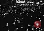 Image of Crowds celebrate on election night in Times Square New York City USA, 1940, second 27 stock footage video 65675050195