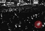 Image of Crowds celebrate on election night in Times Square New York City USA, 1940, second 34 stock footage video 65675050195