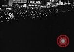 Image of Crowds celebrate on election night in Times Square New York City USA, 1940, second 48 stock footage video 65675050195