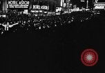 Image of Crowds celebrate on election night in Times Square New York City USA, 1940, second 49 stock footage video 65675050195