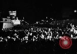 Image of Election returns showing in lights on Times Building New York City USA, 1940, second 11 stock footage video 65675050196