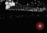 Image of Election returns showing in lights on Times Building New York City USA, 1940, second 18 stock footage video 65675050196