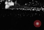 Image of Election returns showing in lights on Times Building New York City USA, 1940, second 21 stock footage video 65675050196