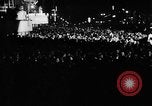 Image of Election returns showing in lights on Times Building New York City USA, 1940, second 23 stock footage video 65675050196