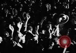 Image of Election returns showing in lights on Times Building New York City USA, 1940, second 54 stock footage video 65675050196