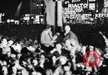 Image of Presidential election returns displayed on Times building New York City USA, 1940, second 4 stock footage video 65675050197
