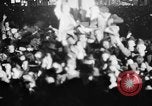 Image of Presidential election returns displayed on Times building New York City USA, 1940, second 16 stock footage video 65675050197