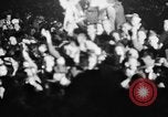 Image of Presidential election returns displayed on Times building New York City USA, 1940, second 17 stock footage video 65675050197