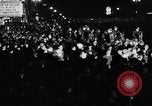 Image of Presidential election returns displayed on Times building New York City USA, 1940, second 36 stock footage video 65675050197
